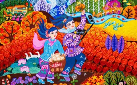 幸福花开满城乡