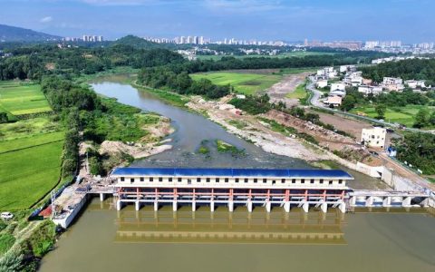 通城加速推进黄洛平拦水闸除险加固工程 预计今年10月全面完工