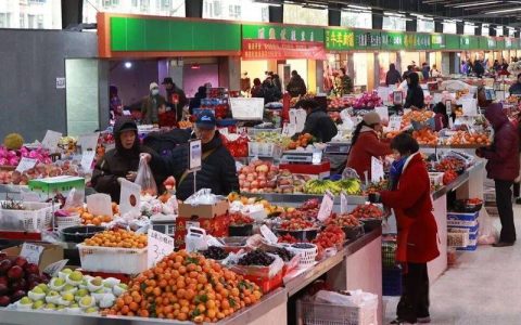 张湾大市场焕新