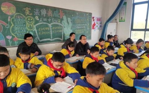 蕲春县思源实验学校漕河校区举行期末测评活动