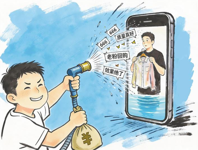 弹幕水军毁诚信