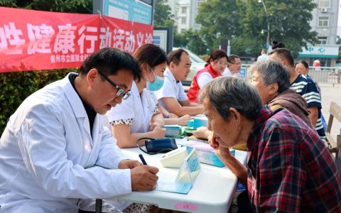 市医疗集团（市中心医院）开展“三九灸”健康义诊活动