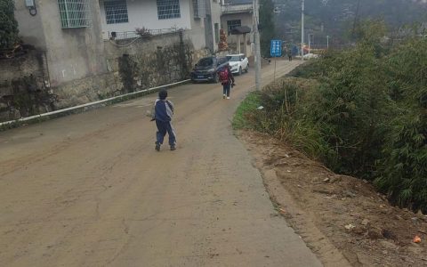 通山县南林桥镇道路硬化解民忧