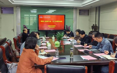 经济学院二级教代会第五届二次会议召开