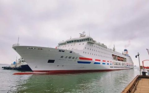 两座新一代“海上移动岛”启航发往中东