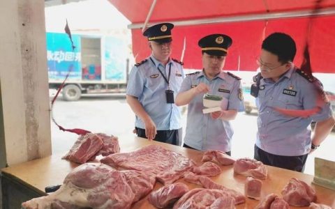 市市场监管局联合市公安局开展肉制品专项检查  守护市民“肉盘子”