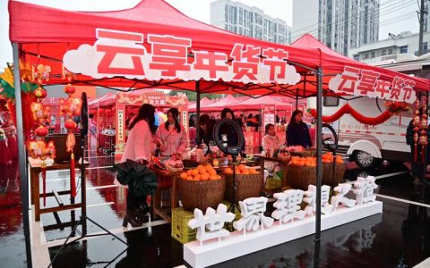 “荆楚购”冬季购物节启幕 横沟桥镇农特产品成采购热门