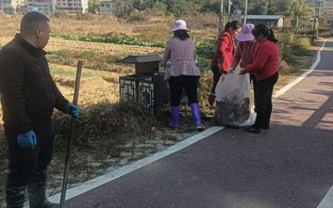 泰丰街道南荷社区：开展人居环境集中整治行动