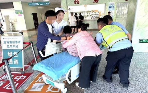 黄潭镇卫生院及时救治一名急性脑梗死患者