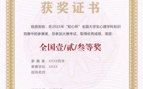 三峡大学心理微电影作品在全国高校大赛中喜获佳绩