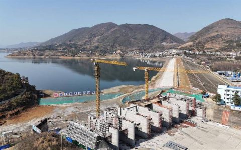 大坝调控富水　安澜守护民生 富水水库枢纽除险加固工程通过下闸蓄水验收