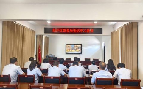 深扎根系 固本强基 通山税务开展主题教育