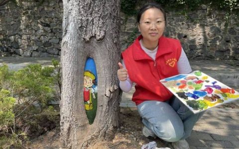 潜江：树洞彩绘赋新颜 精细化治理暖民心