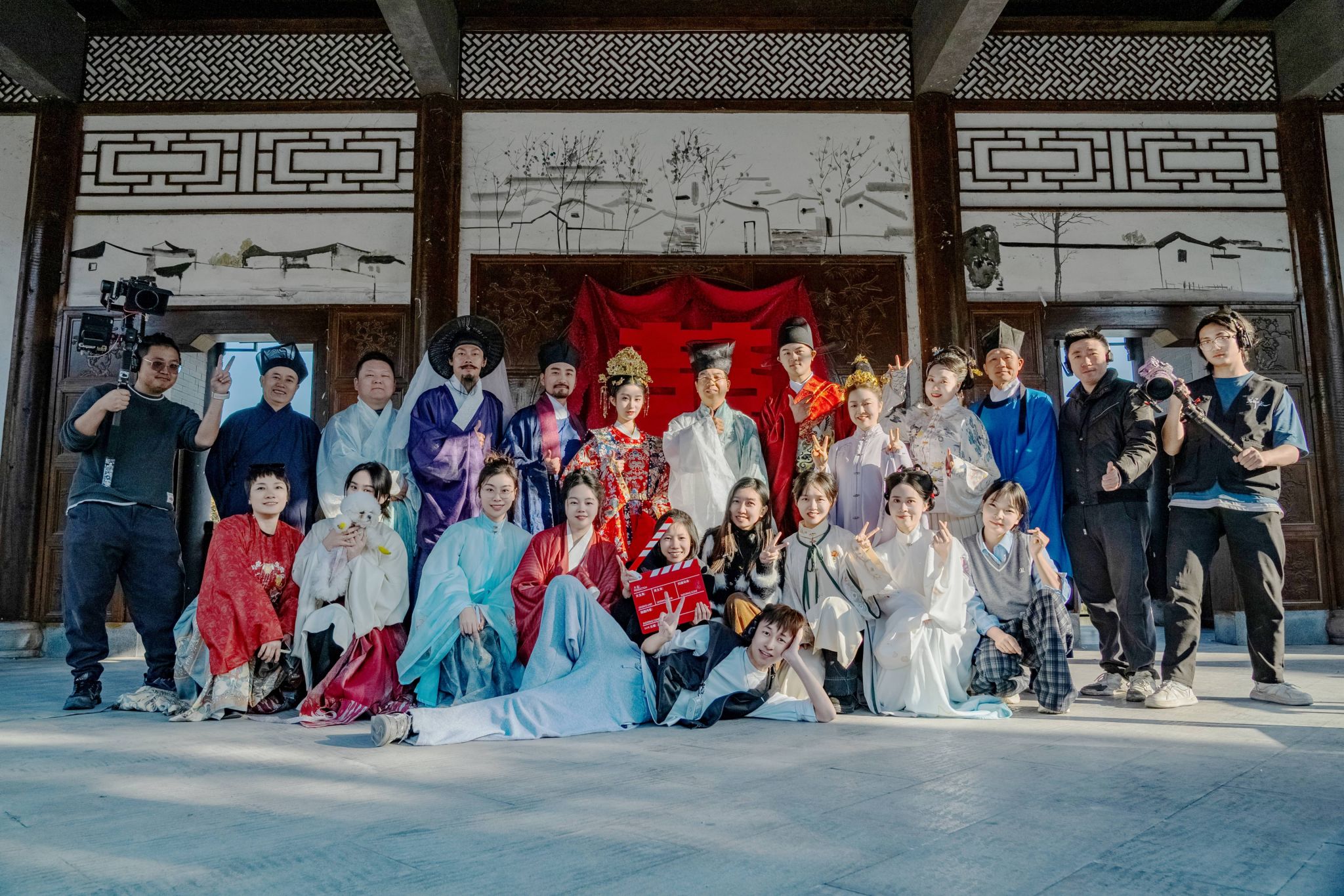 文学与传媒学院学子参演宜昌首部人文历史短剧《西陵入画》