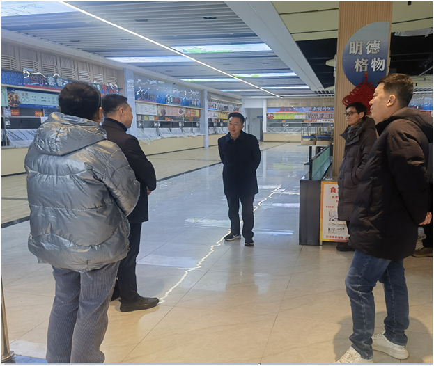 刘修海带队开展假前校园安全检查