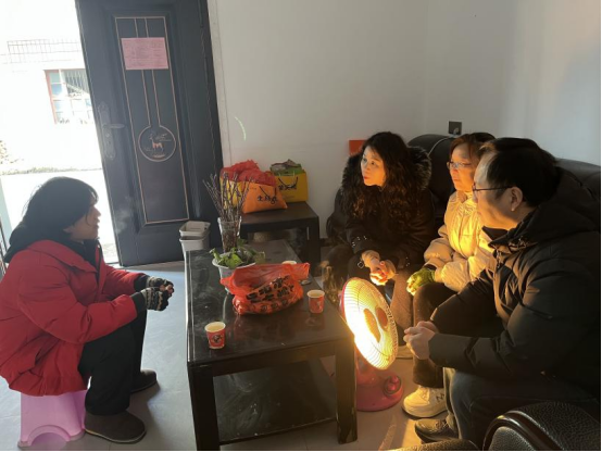 电气学院组织开展寒假家访活动