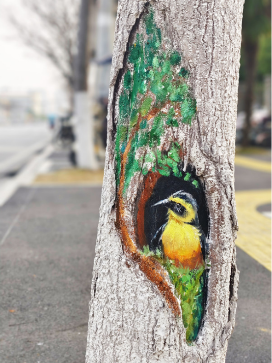 潜江：树洞彩绘赋新颜 精细化治理暖民心