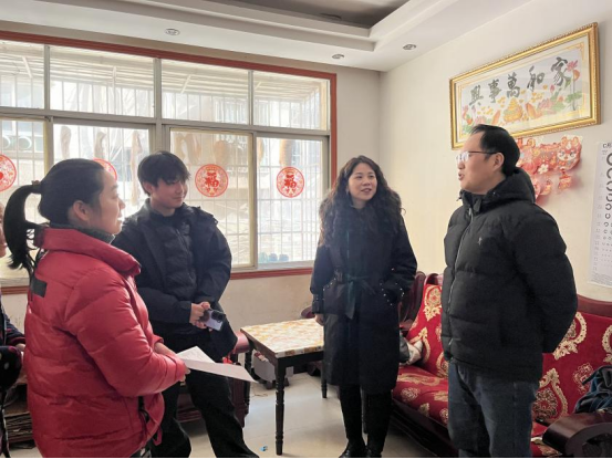 电气学院组织开展寒假家访活动
