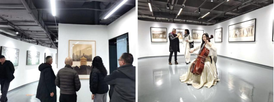 艺术学院饶秀光老师“水润山岚” 水彩作品联展顺利启幕