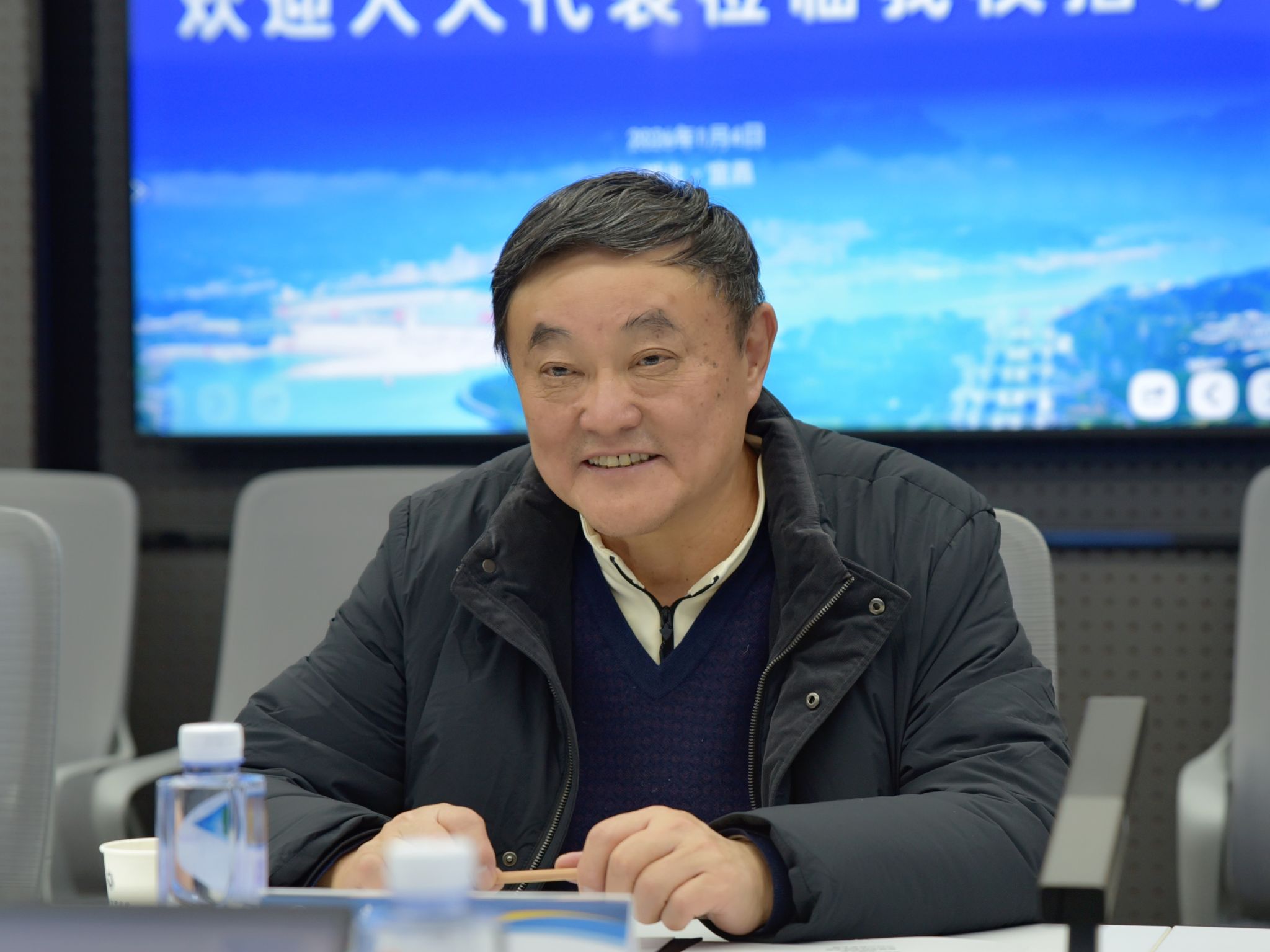 全国人大代表李杰一行来校调研 共商校地企合作新路径