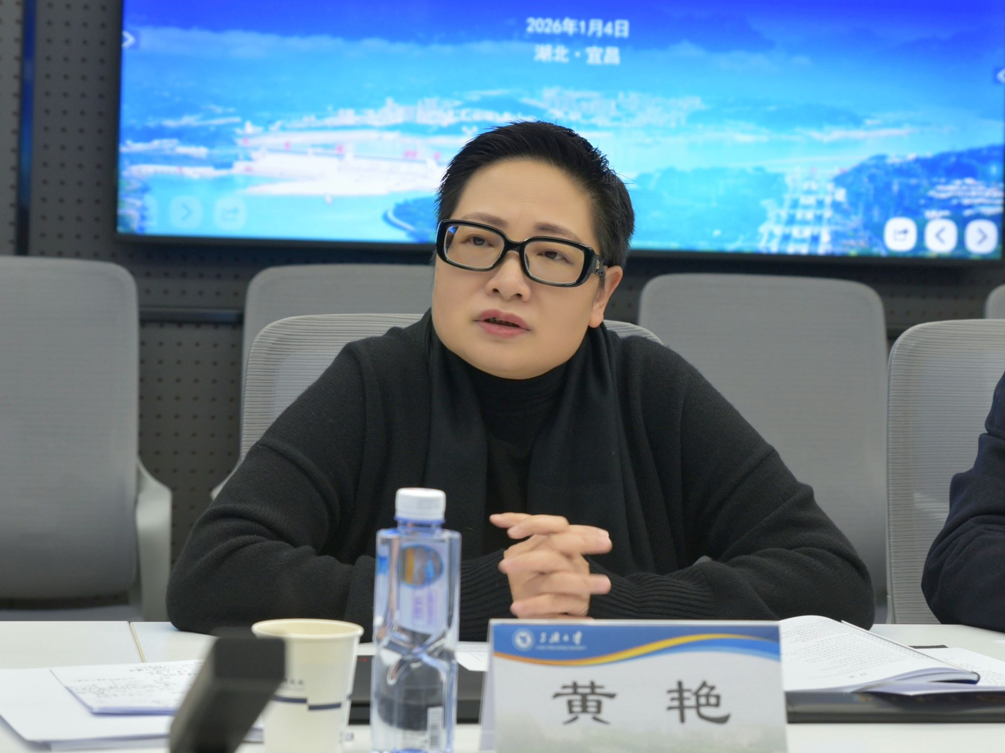 全国人大代表李杰一行来校调研 共商校地企合作新路径