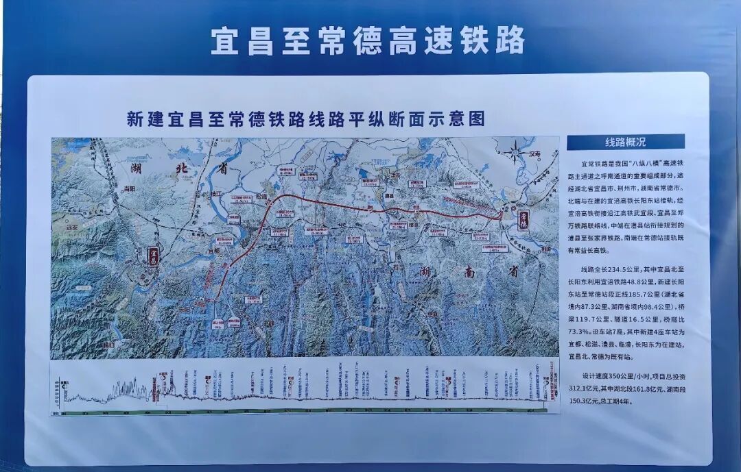 武汉市民到“武陵源”只需2个半小时，湖北多出第二条南北走向高铁