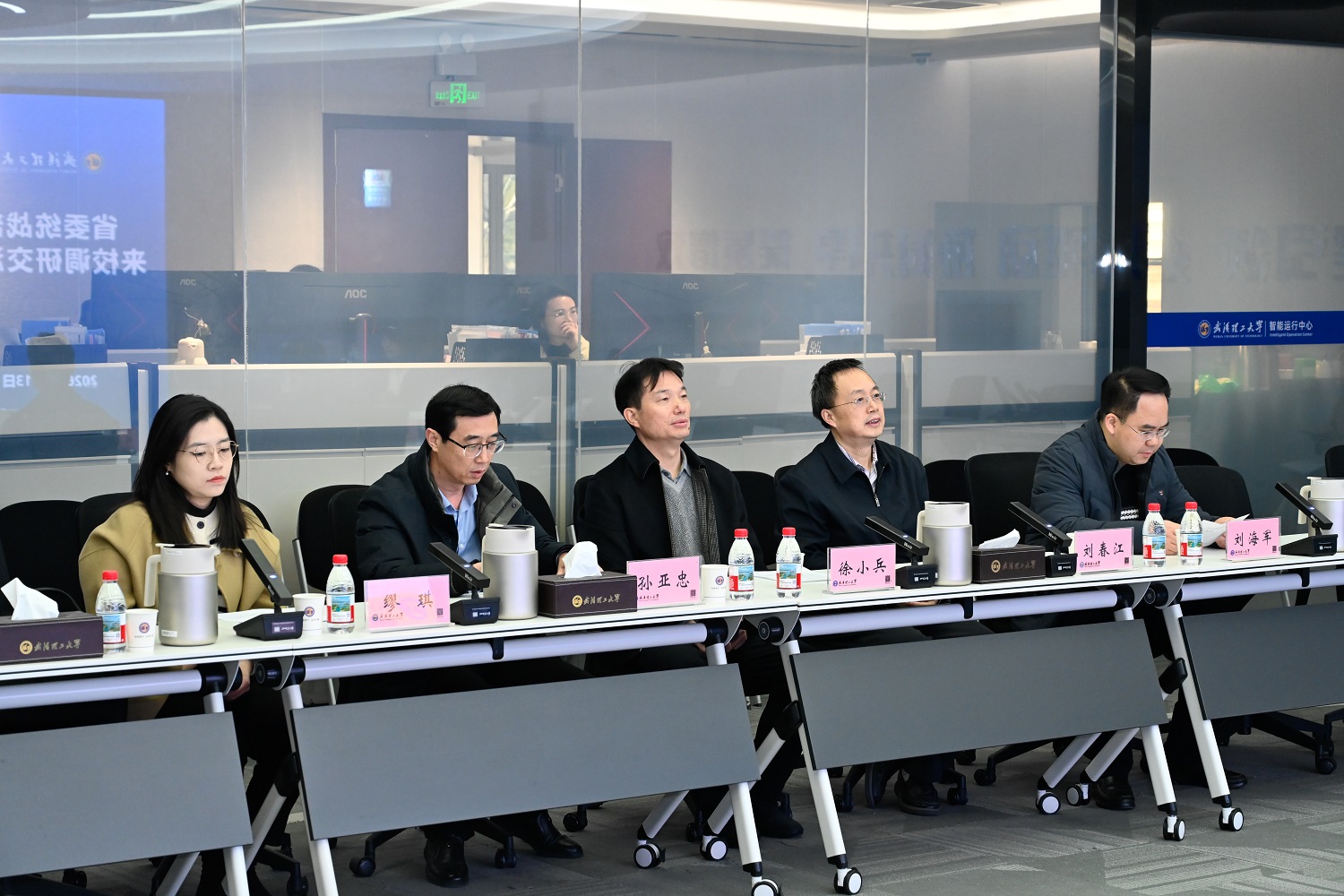 湖北省委统战部来校调研