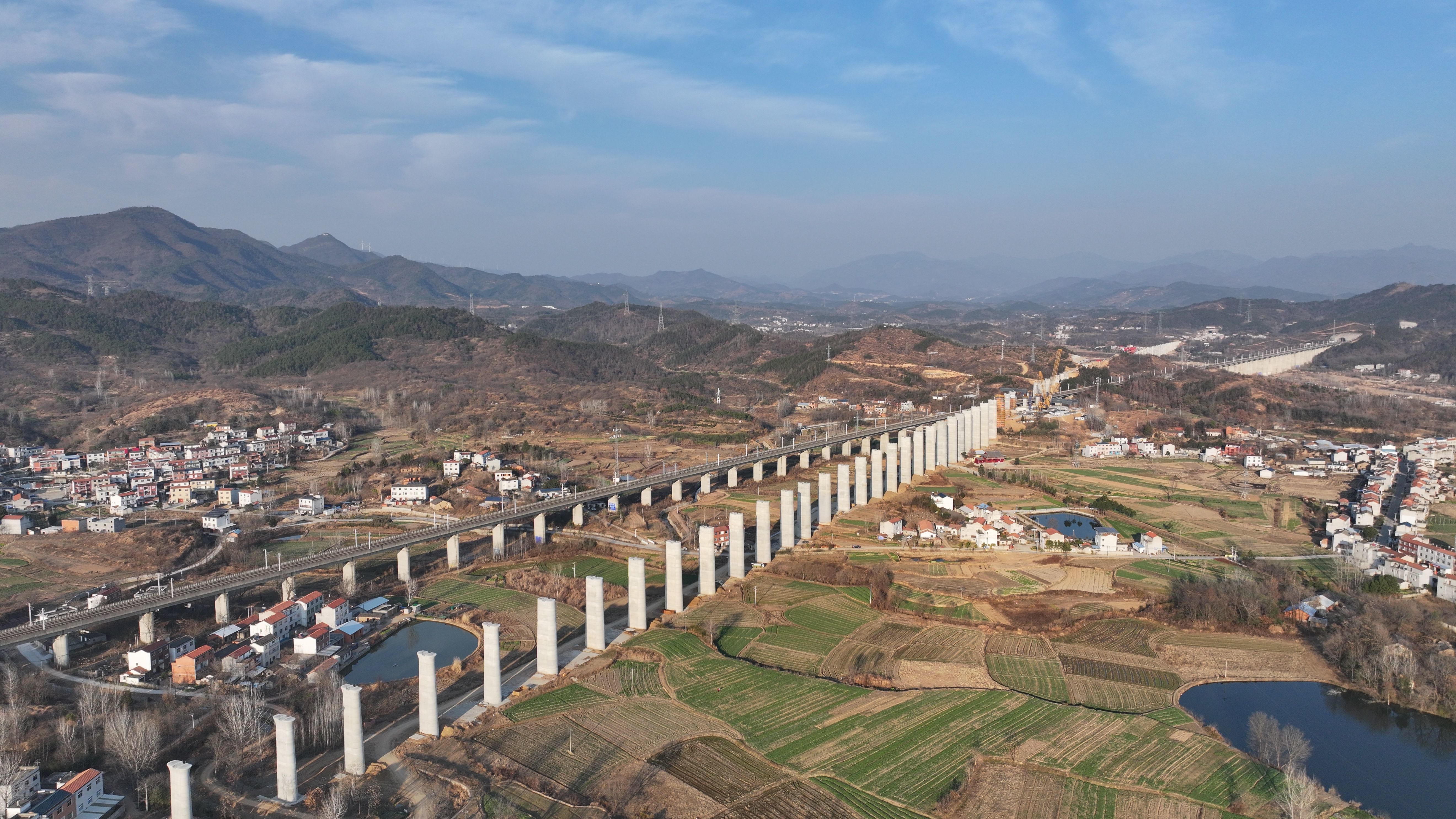 合武高铁湖北段有新进展，通车后武汉至合肥只需1小时