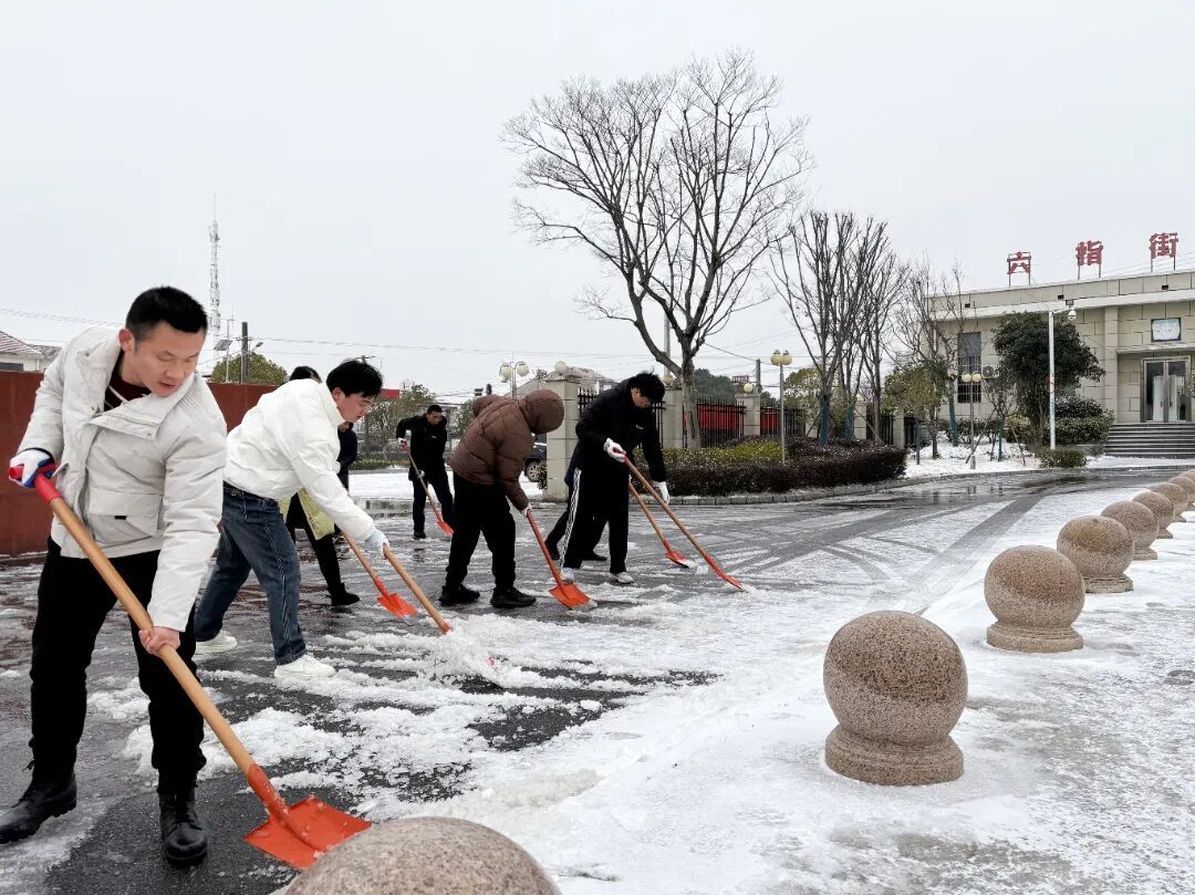 以雪为令 闻雪而动 长江新区全力迎战低温雨雪冰冻天气