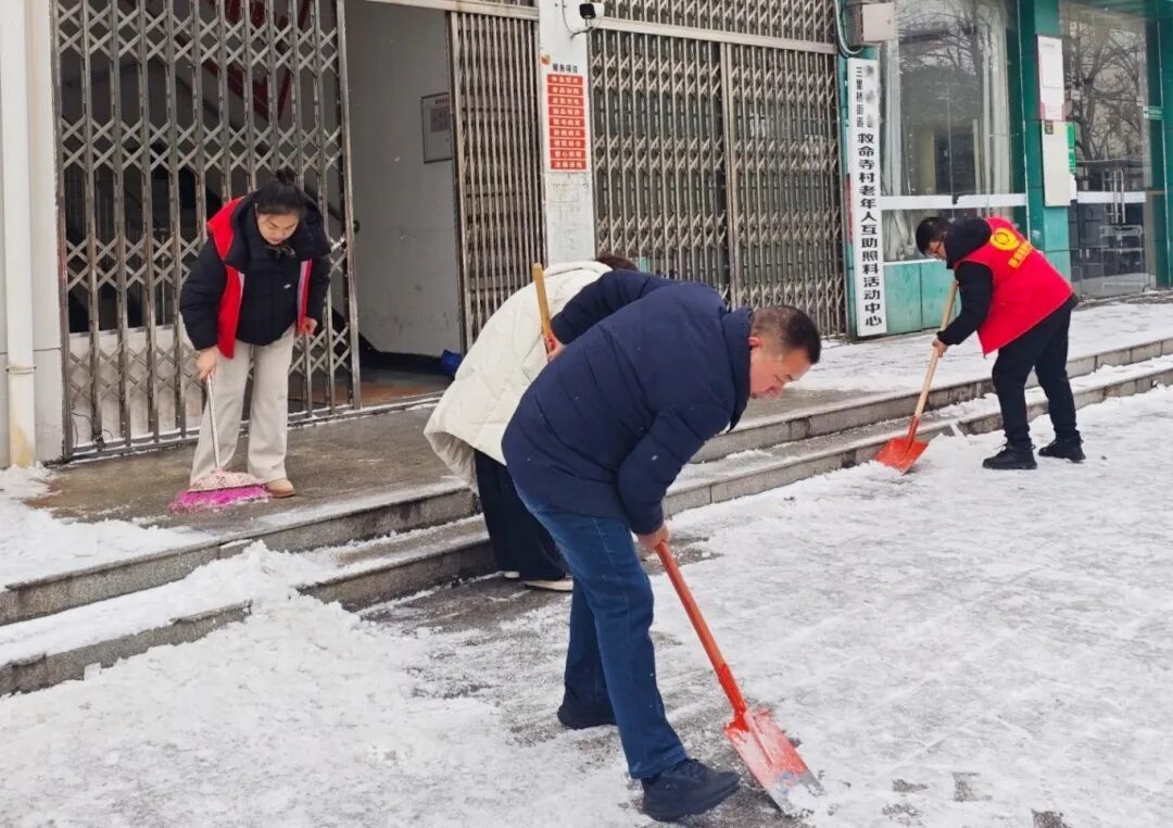 以雪为令 闻雪而动 长江新区全力迎战低温雨雪冰冻天气
