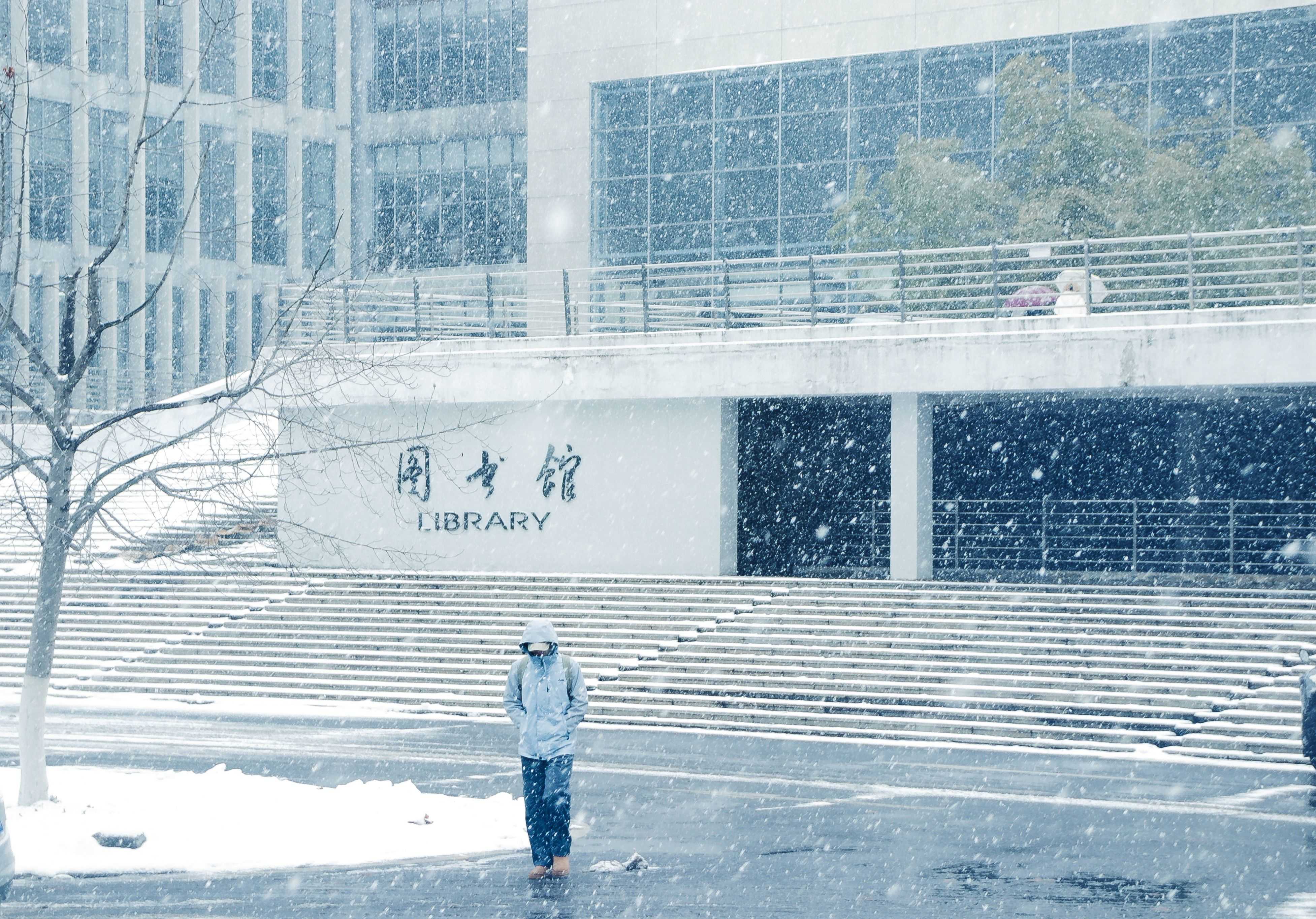 雪落珞珈，香漫桂子！武汉高校初雪图鉴