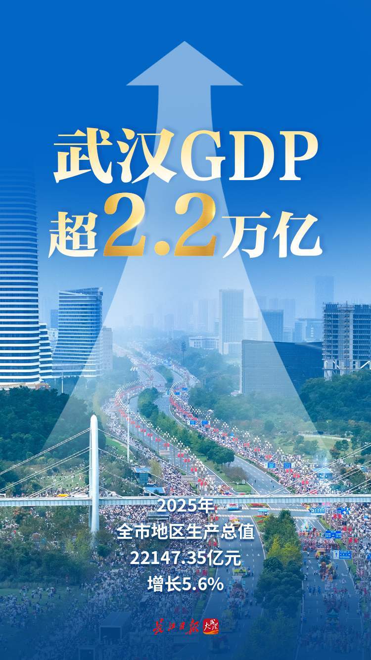武汉2025年GDP公布