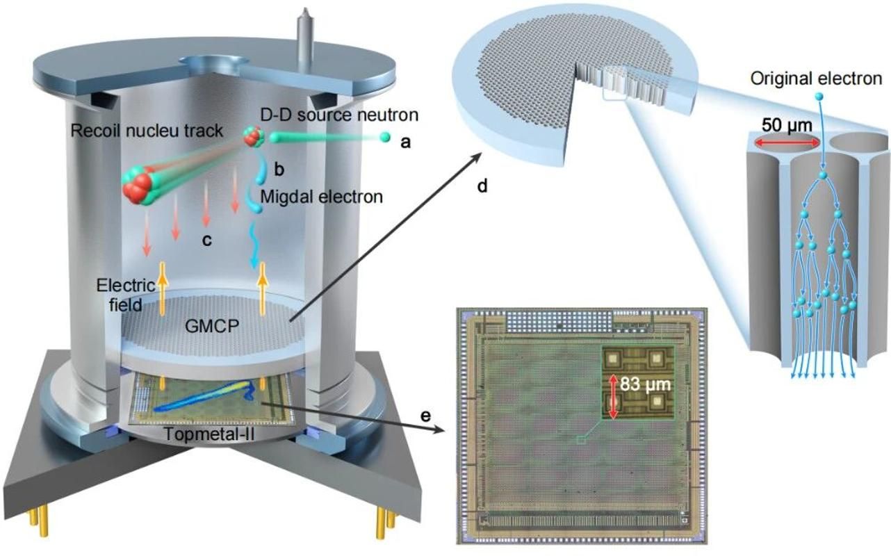 成果登《Nature》 华中师范大学PLAC实验室Topmetal芯片首次直接观测米格达尔效应