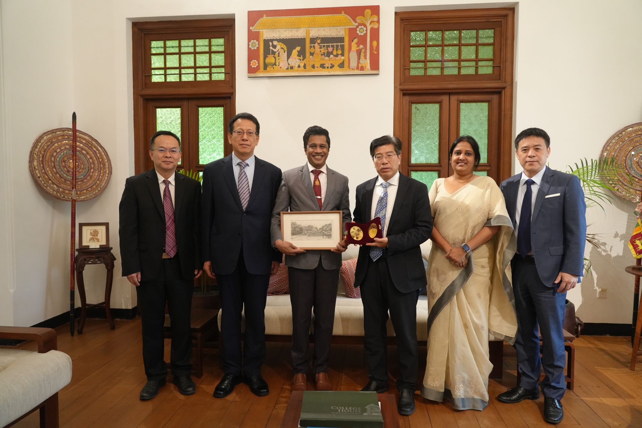 校长彭双阶率团访问斯里兰卡 推进对斯教育交流合作