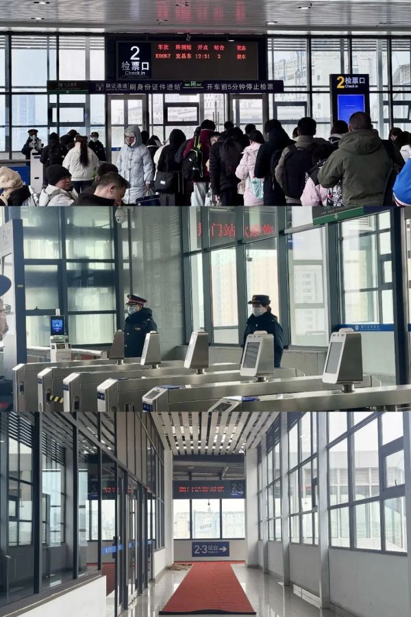 雪战到底！荆门火车站全员坚守，为旅客筑牢冬日出行安全线