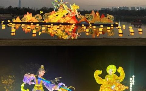 全球旅行达人聚汉观灯会游长江 来武汉解锁“成为中国人”