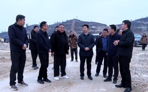 纪道清调研重点项目建设工作