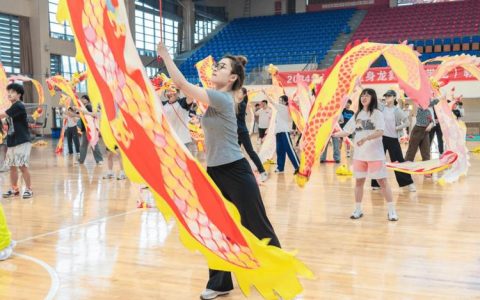 培训彩带龙项目等级社会体育指导员