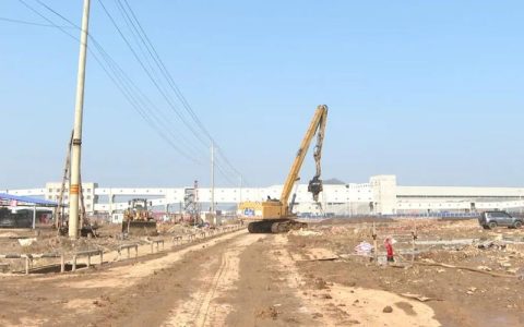 奋战一季度 勇夺开门红丨厂房5月1日前建成！武穴智能制造装备产业园项目稳步推进