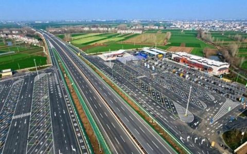 武渝高速天门西段、随岳高速石家河互通正式通车