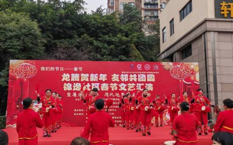 社区迎春联欢会：凝聚邻里温情