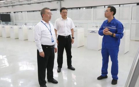 盛阅春熊征宇会见中国船舶集团董事长徐鹏总经理王国强