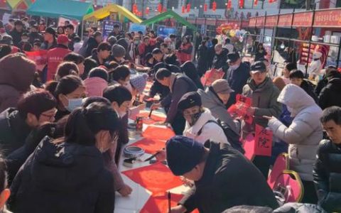 新春走基层 家门口赶“惠民大集”