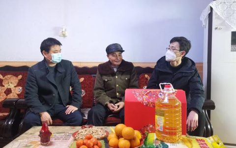 周矶管理区开展困难退役军人春节走访慰问活动