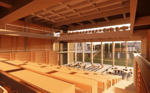 南湖校区图书馆（科研实训综合楼）项目和望湖新建学生宿舍项目初步设计技术评审现场评估会举行