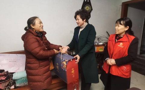 熊口管理区开展春节走访慰问暨立功喜报送达活动