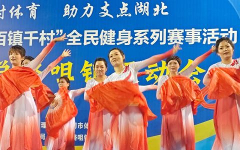 黄州区路口镇举办“百镇千村”群众运动会