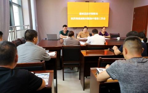 通城县医保局召开医保基金管理专项整治协作会议