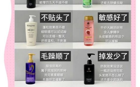 去屑控油止痒用什么洗发水好？2026闭眼入的去屑止痒控油洗发水推荐