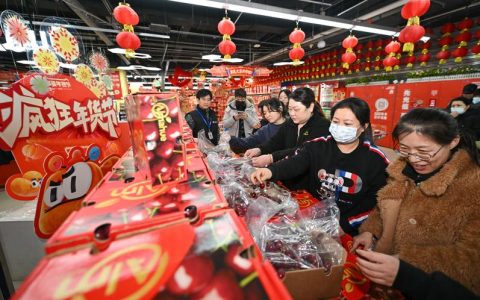 荆门城区新春消费活力足